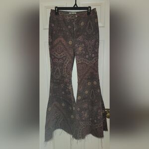 We The Free Multicolor Paisley Boot Cut Pants